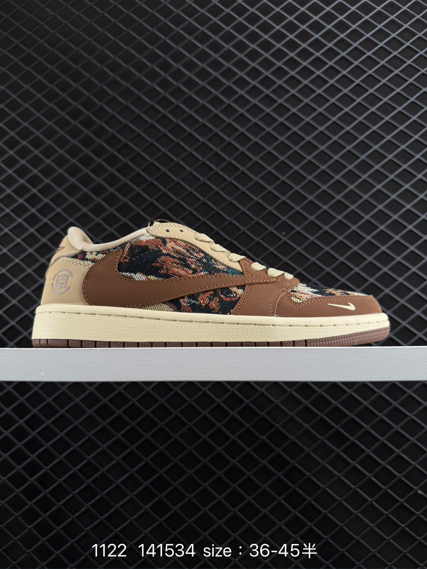 Travis Scott x Air Jordan 1 ” Reverse Mocha “